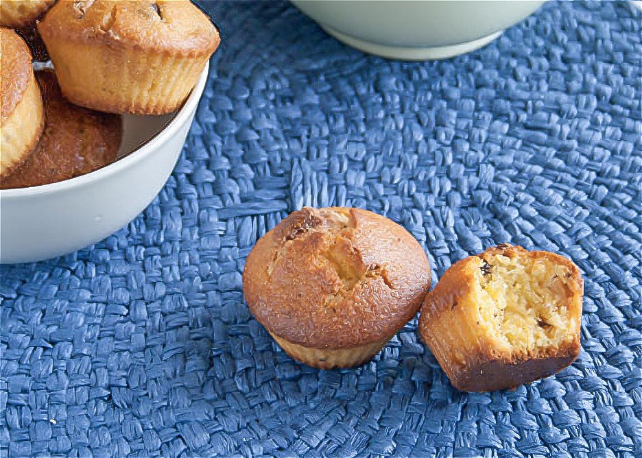 como hacer muffins o magdalenas de maiz caseras