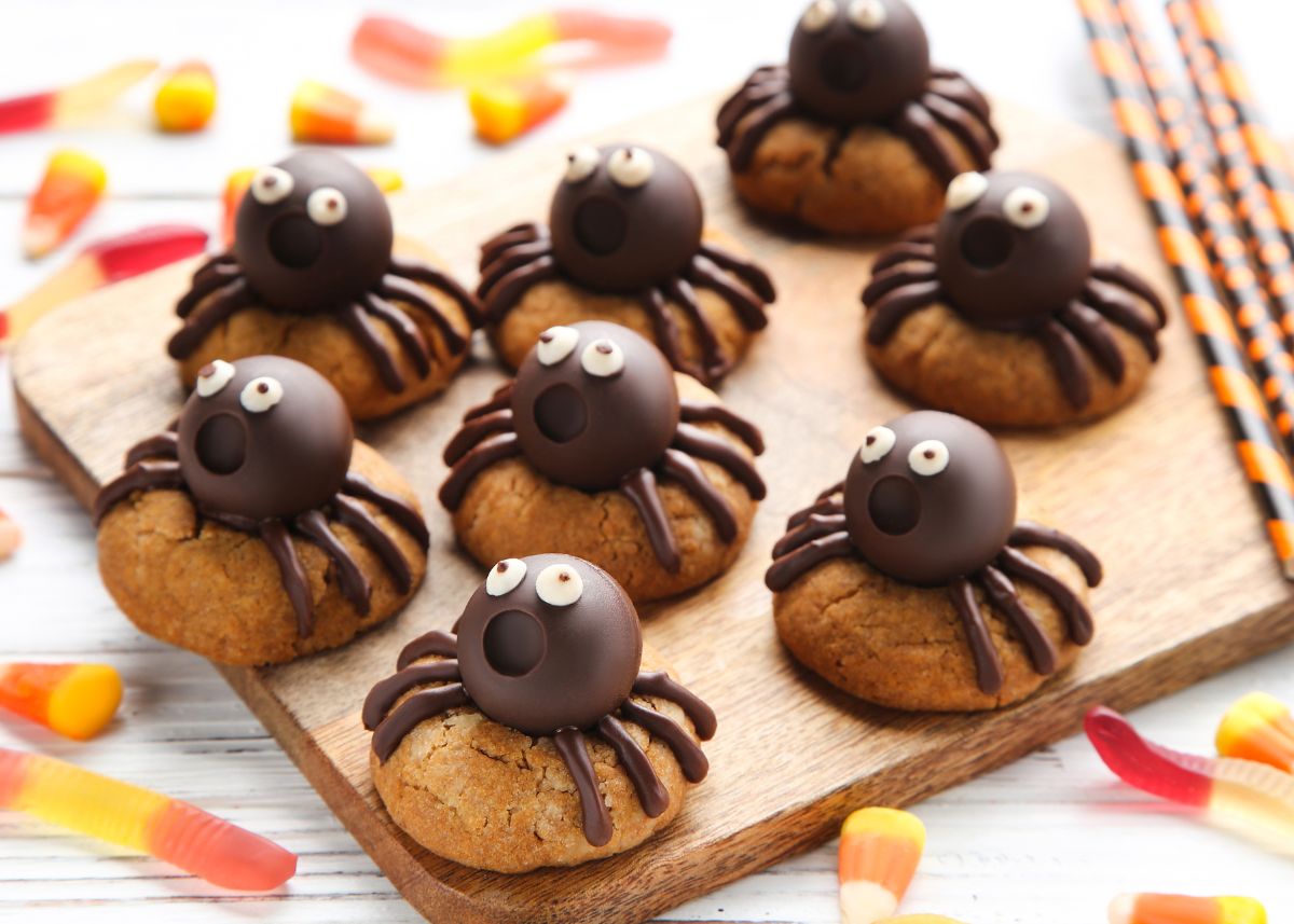 Cookies Araña De Halloween