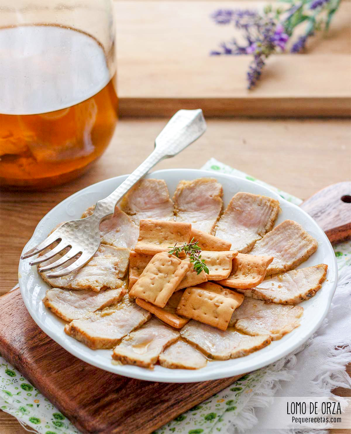 lomo en orza receta casera