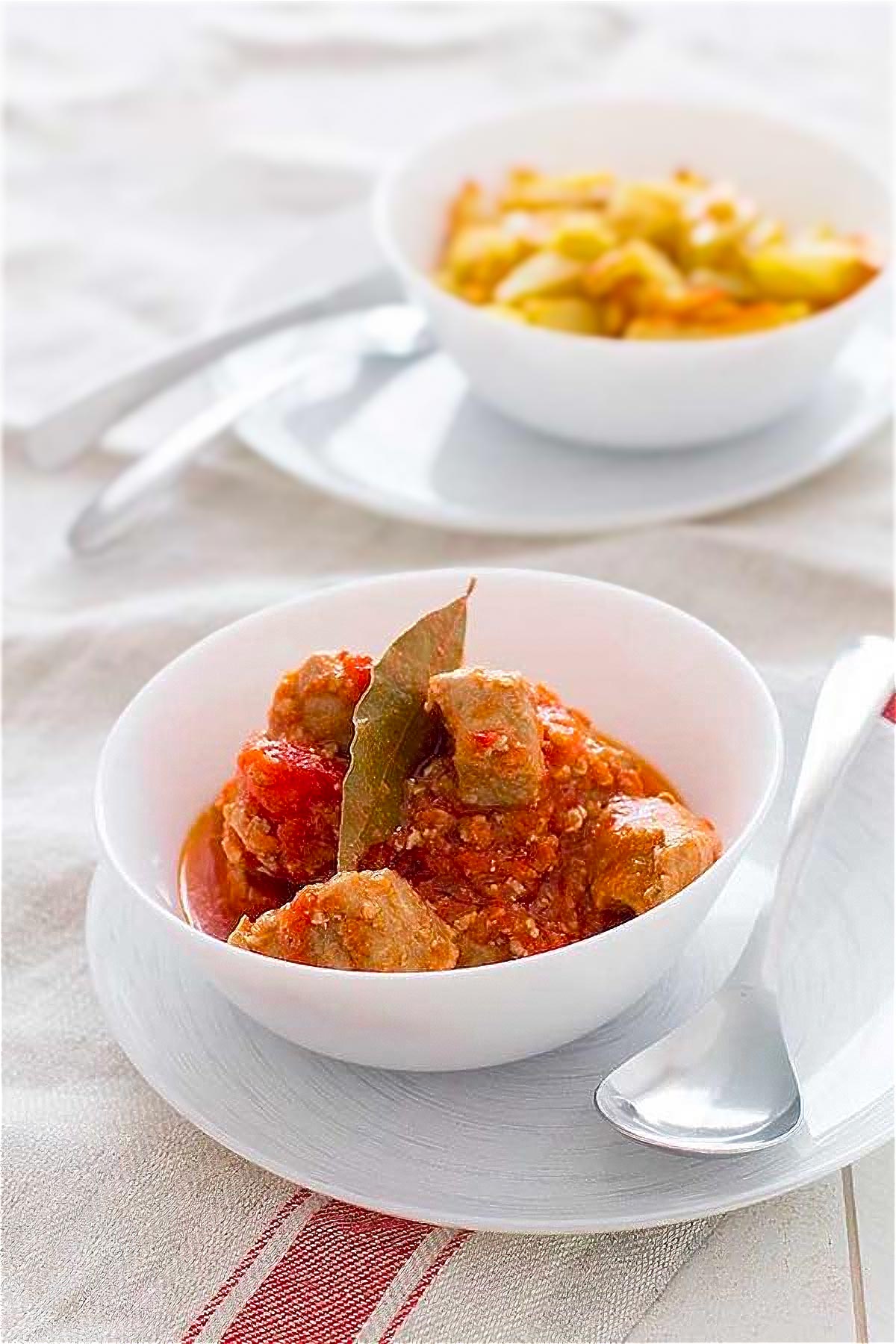 receta magro con tomate