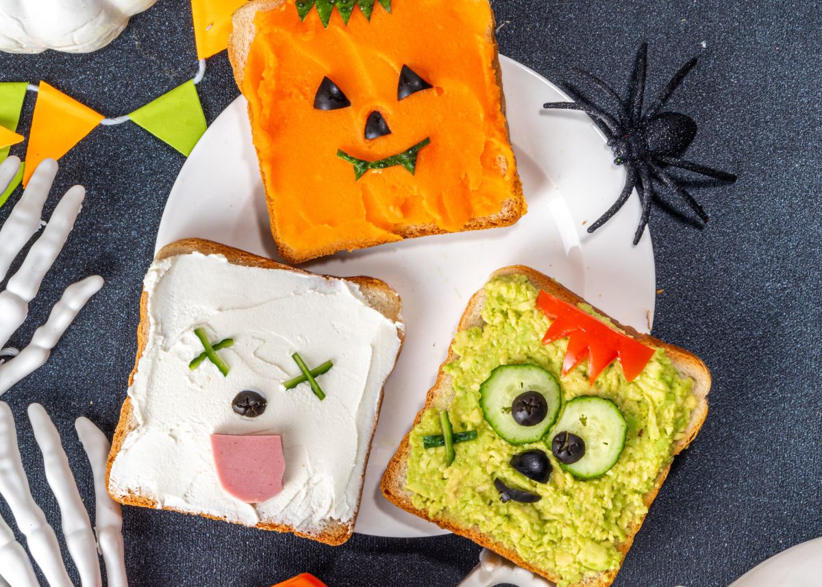 Sandwich Divertidos Para Halloween