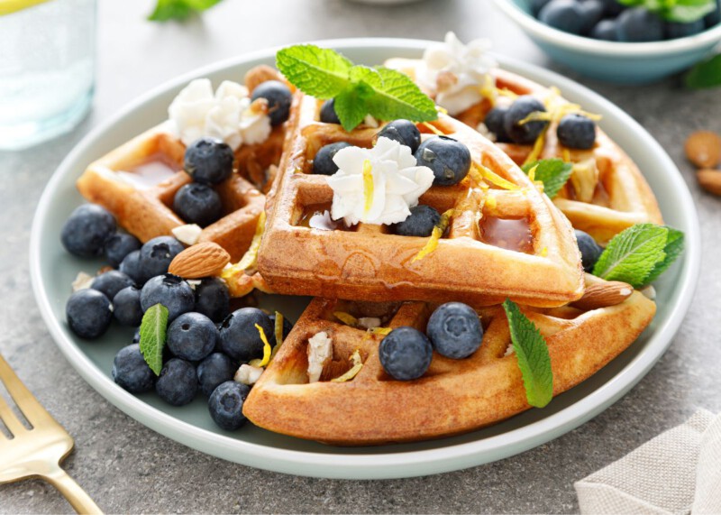 waffles receta facil casera