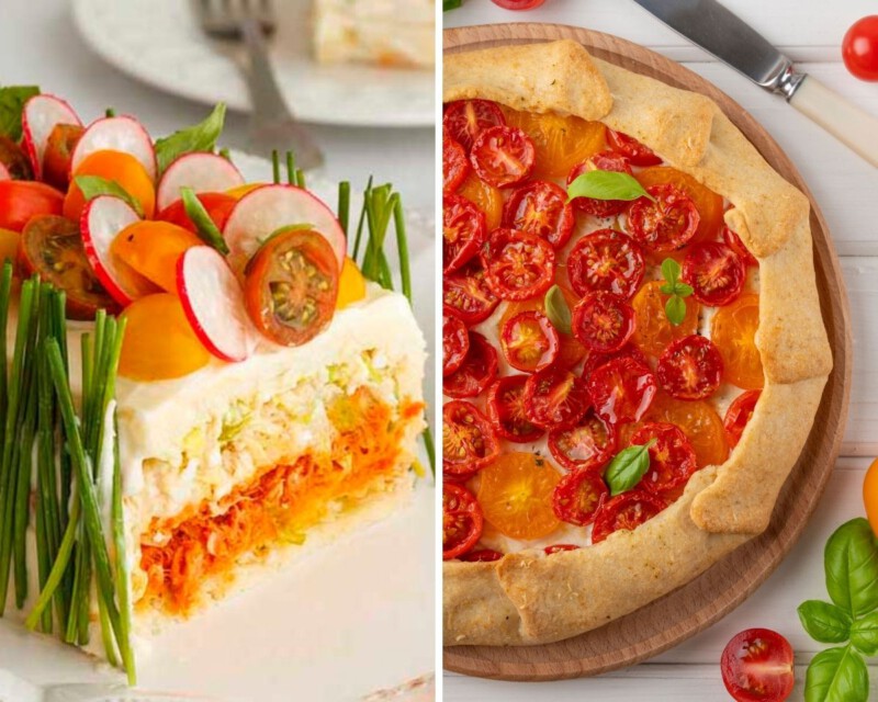 pasteles salados recetas