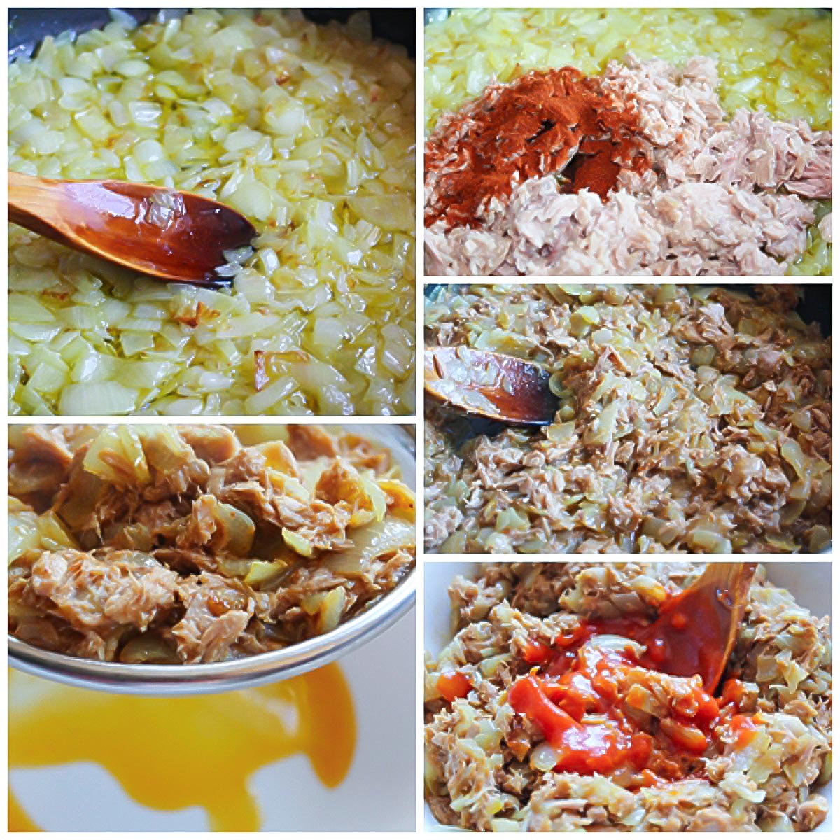 relleno de empanada de atun gallega