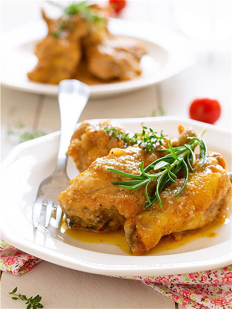 como hacer pollo en salsa de la abuela tradicional