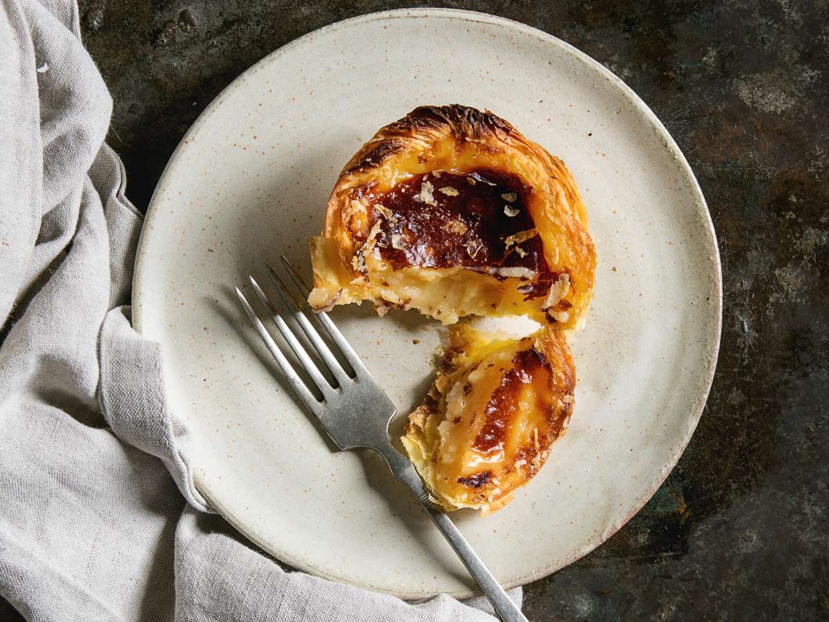 comer pasteles de Belem o natas portuguesas