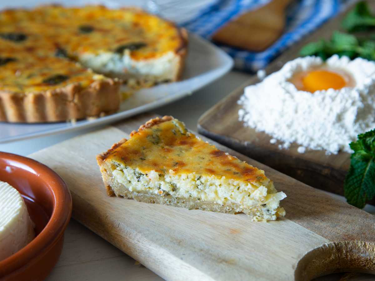 flaó ibicenco tradicional