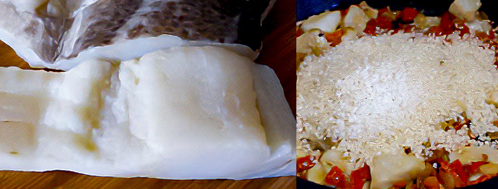 ingredientes arroz con bacalao