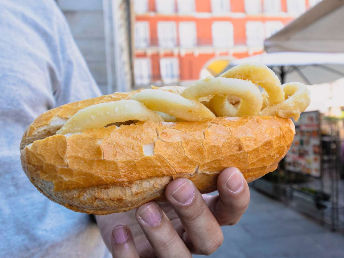 mejores bocadillos de calamares de Madrid