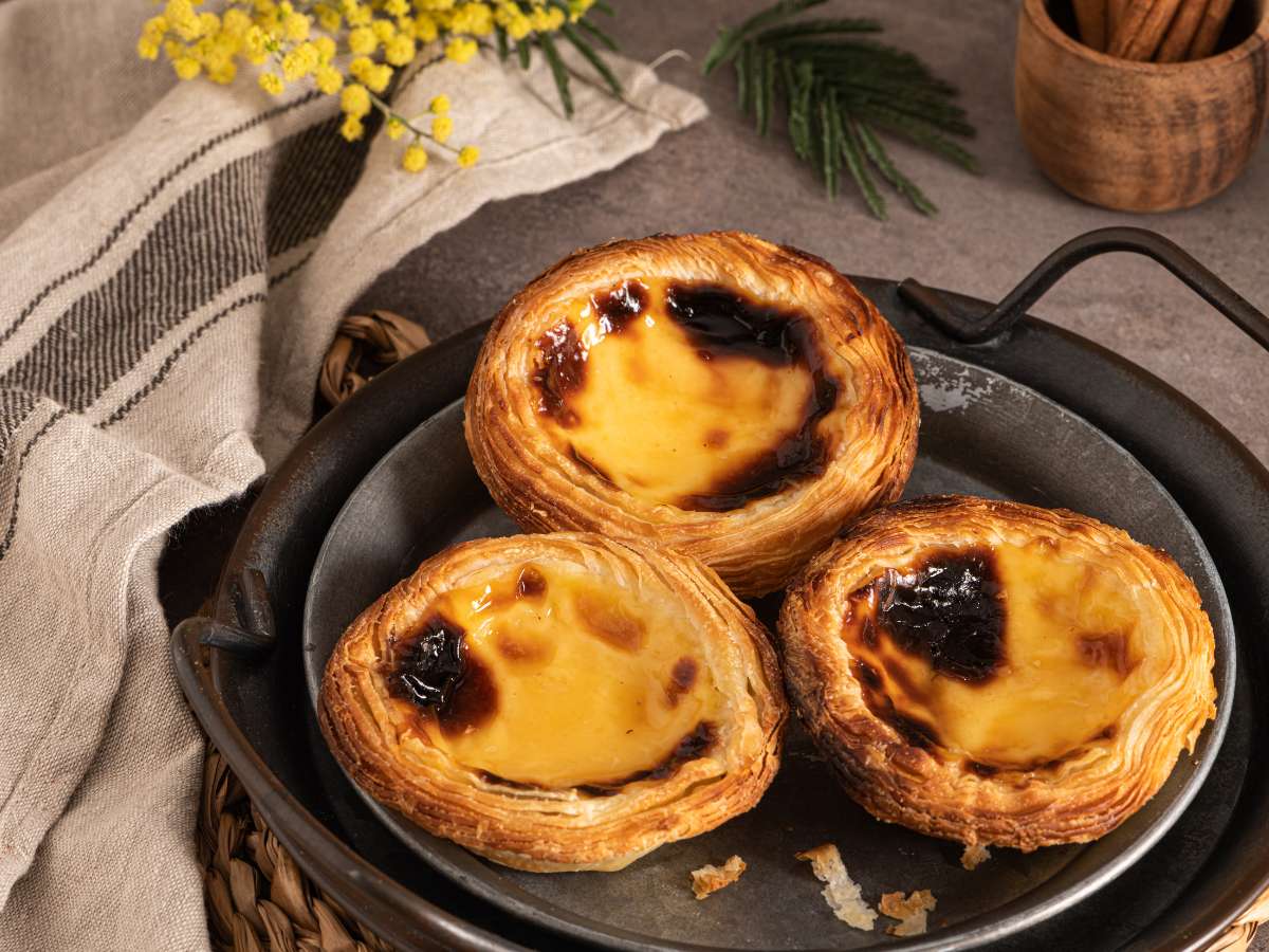 pasteles de Belem caseros tipicos de Portugal