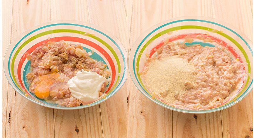 como hacer albóndigas de pollo con manzana para bebés