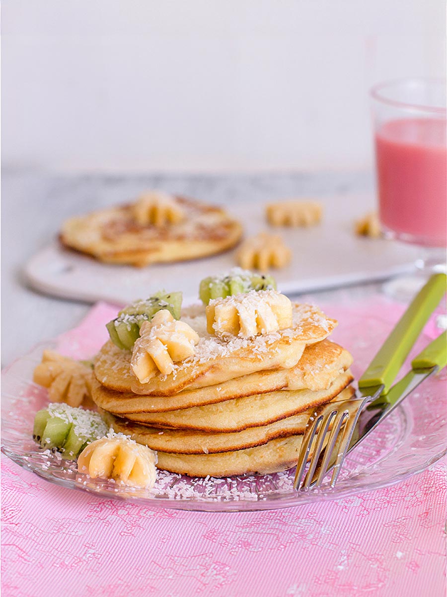 como hacer tortitas americanas de nata