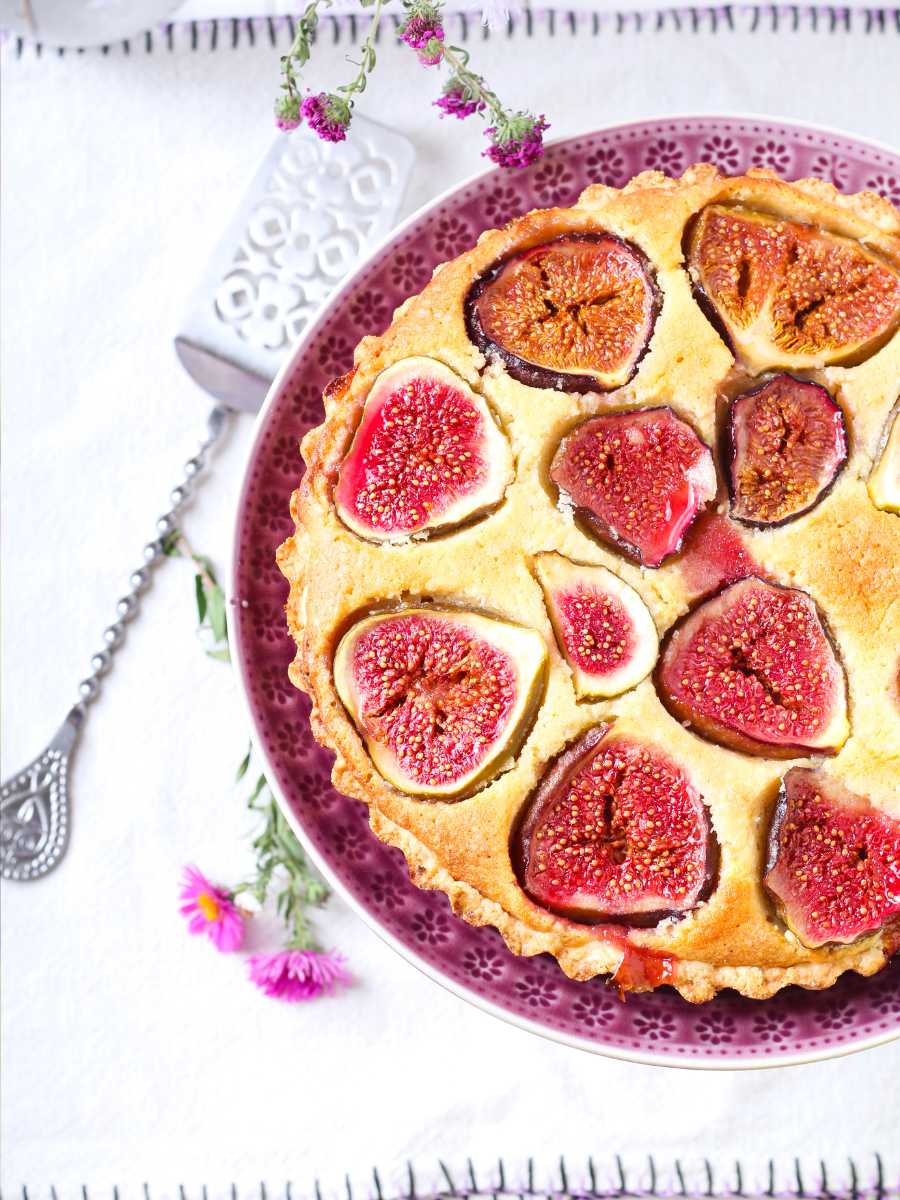 tarta de higos casera
