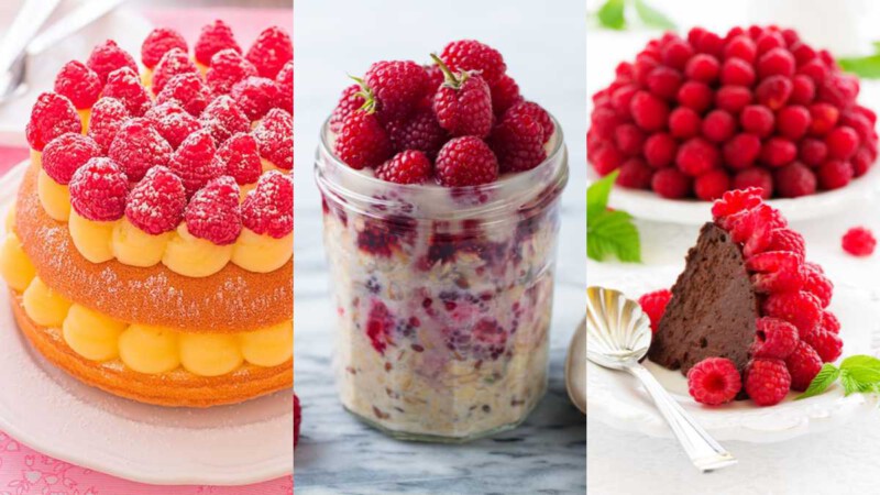 Recetas con Frambuesas