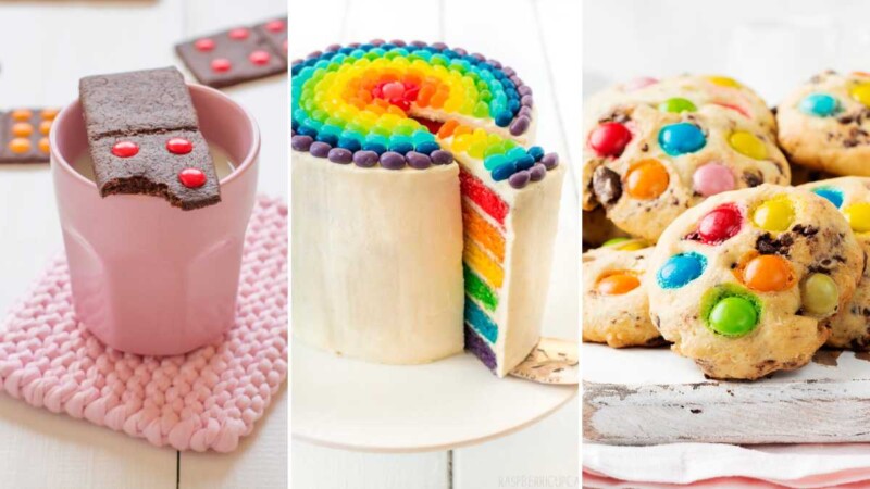 Recetas con Lacasitos o M&M's