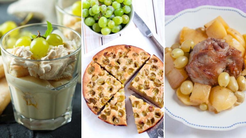 Recetas con Uvas