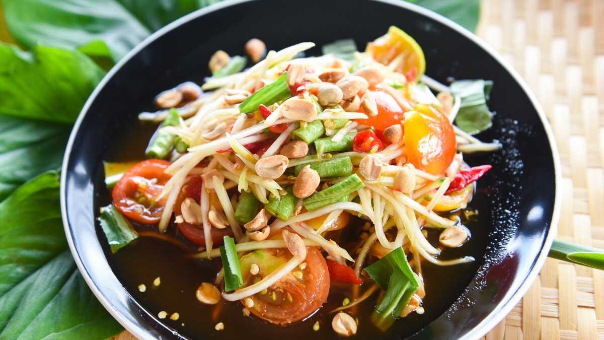 ensalada de papaya receta tailandesa
