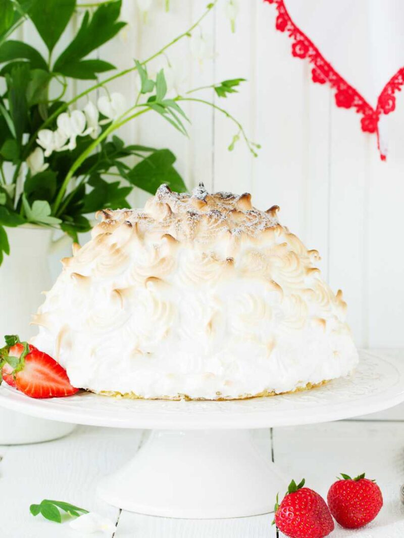 tarta alaska casera Baked Alaska (Tarta Alaska de helado y merengue)