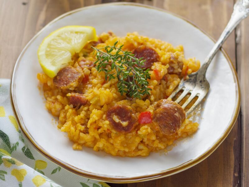 arroz con chorizo casero - Arroz con chorizo casero: el plato perfecto en menos de 40 minutos