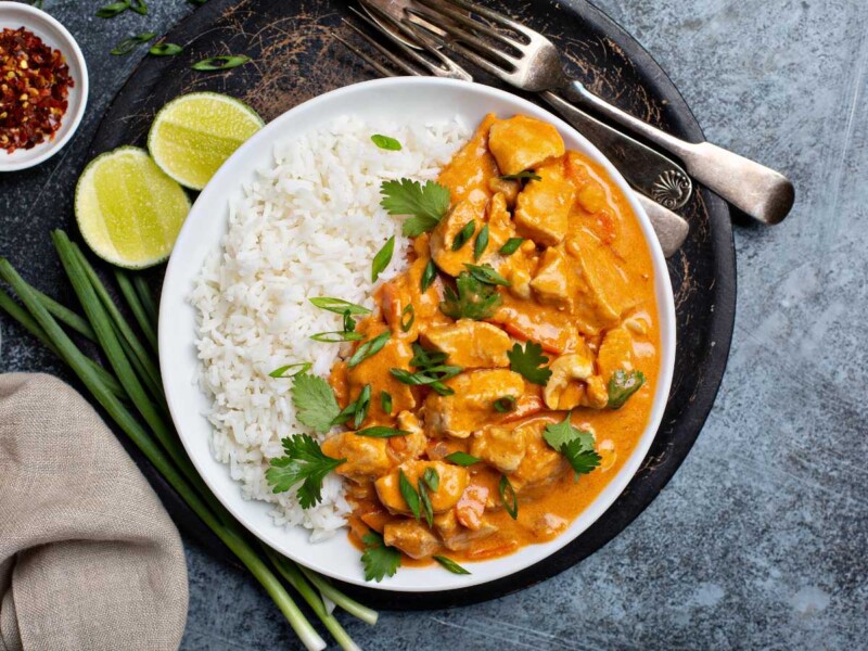 pollo al curry en thermomix casero
