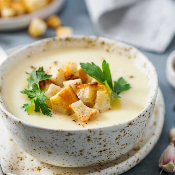 crema de coliflor facil con thermomix