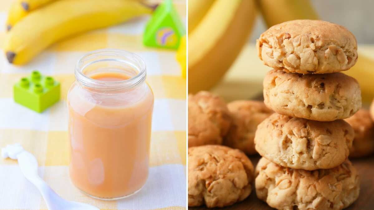 platano para bebes recetas