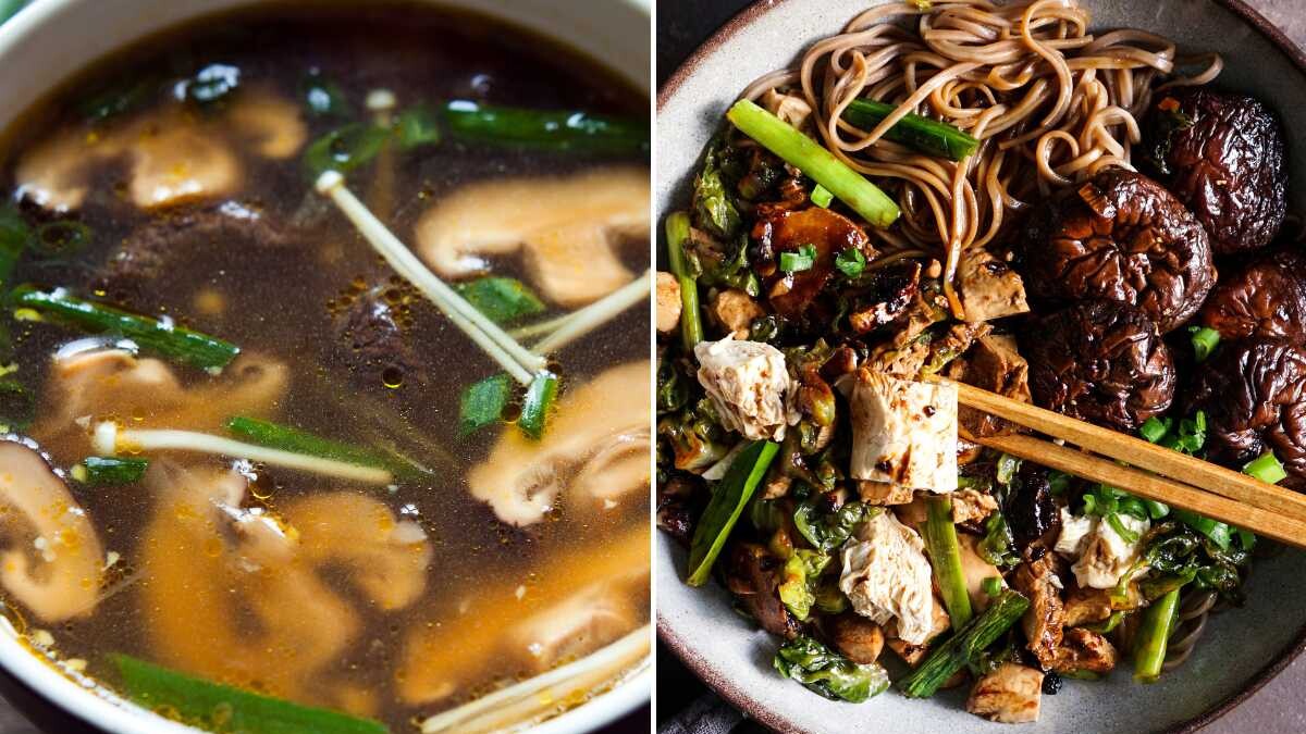 recetas con setas shiitake