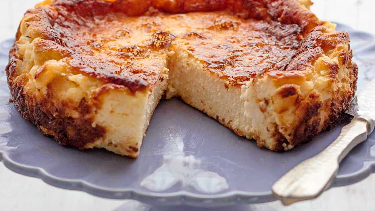 tarta de queso La Viña receta original vasca