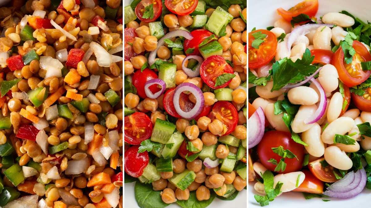 ensaladas de legumbres