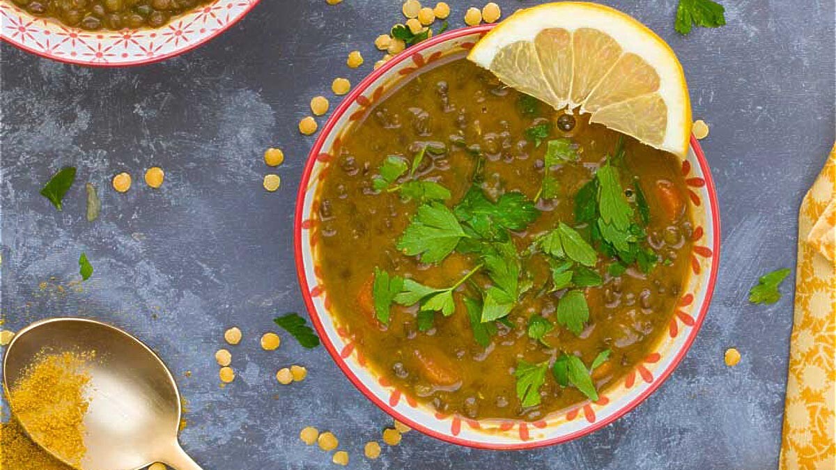 lentejas con curry