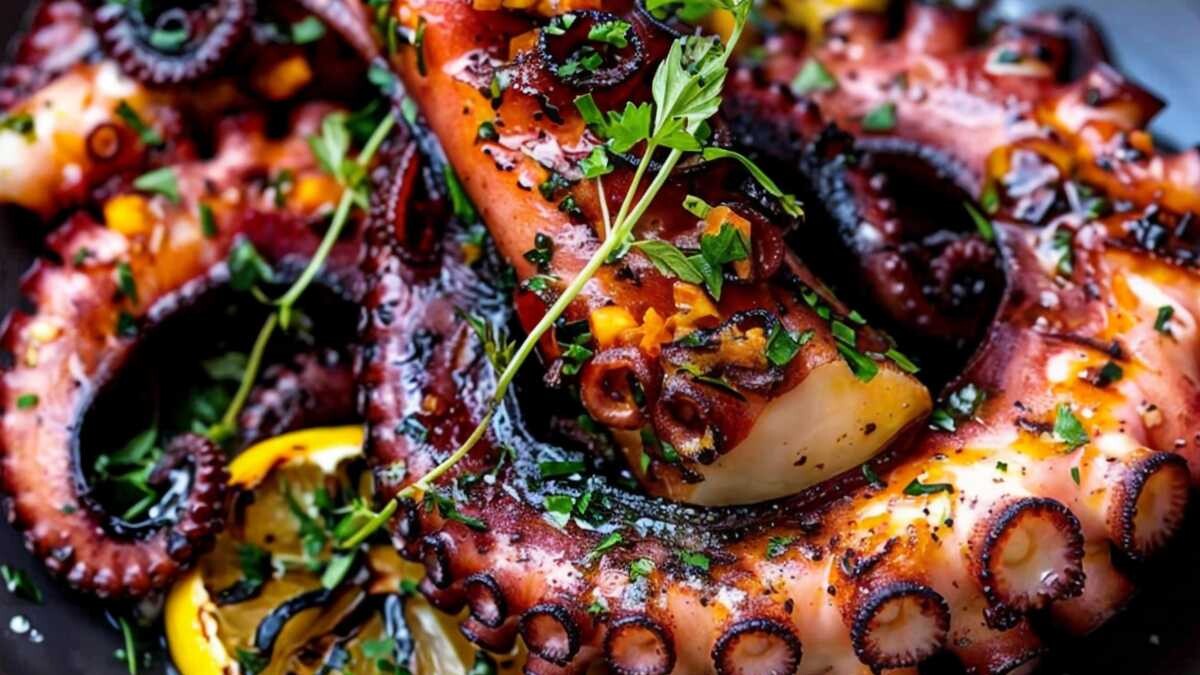 pulpo a la brasa fácil