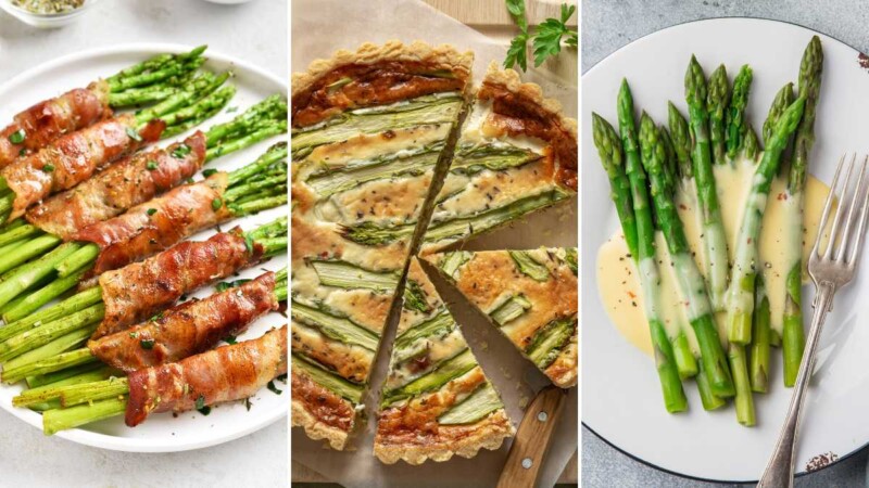 Recetas con Espárragos verdes o trigueros