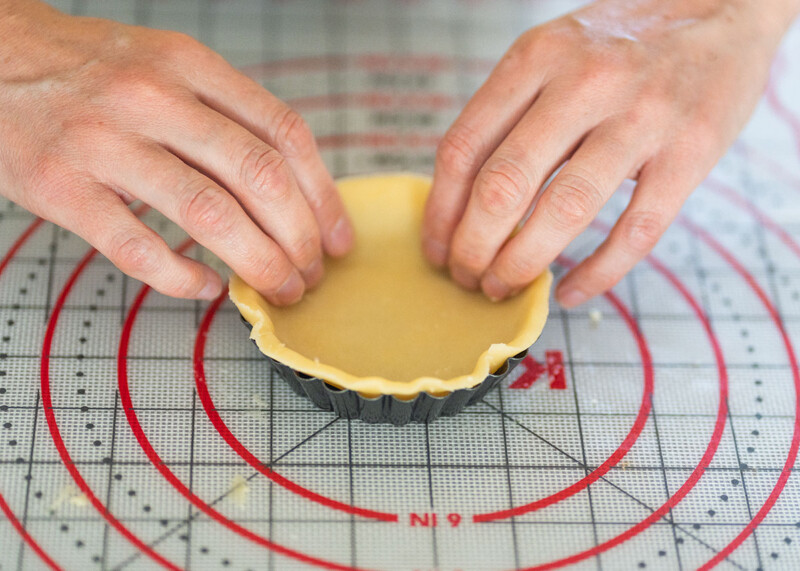 Masa quebrada para tartaletas