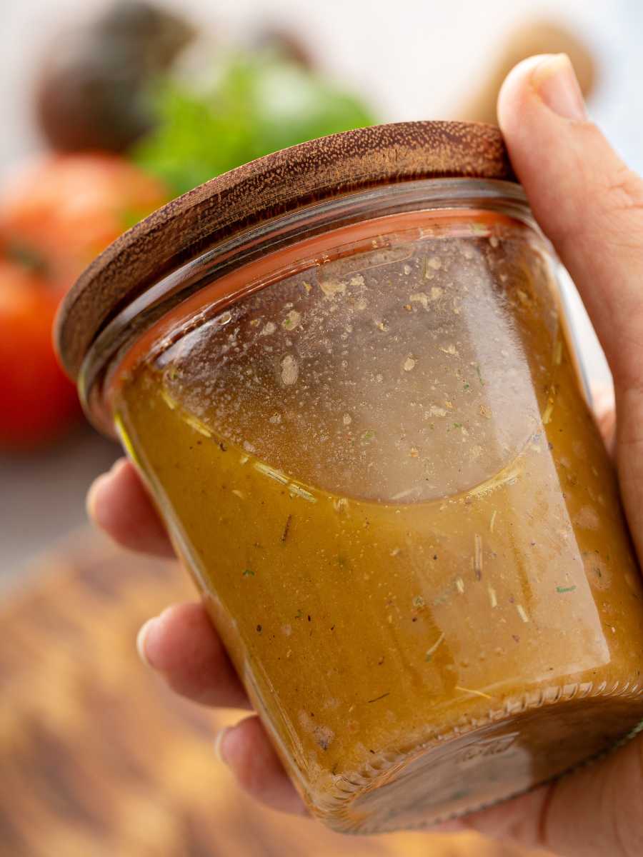 vinagreta clasica Ensalada de cogollos de lechuga a la plancha