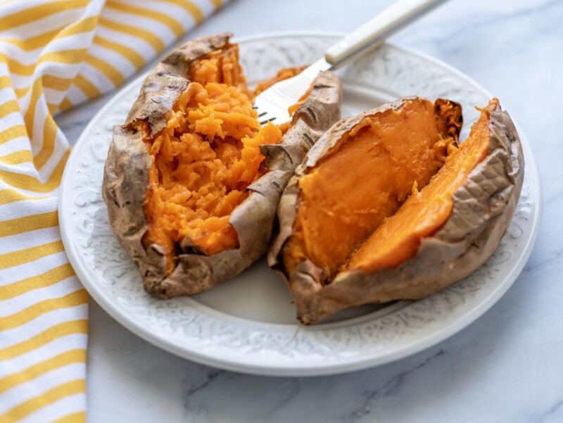 boniatos asados en freidora de aire