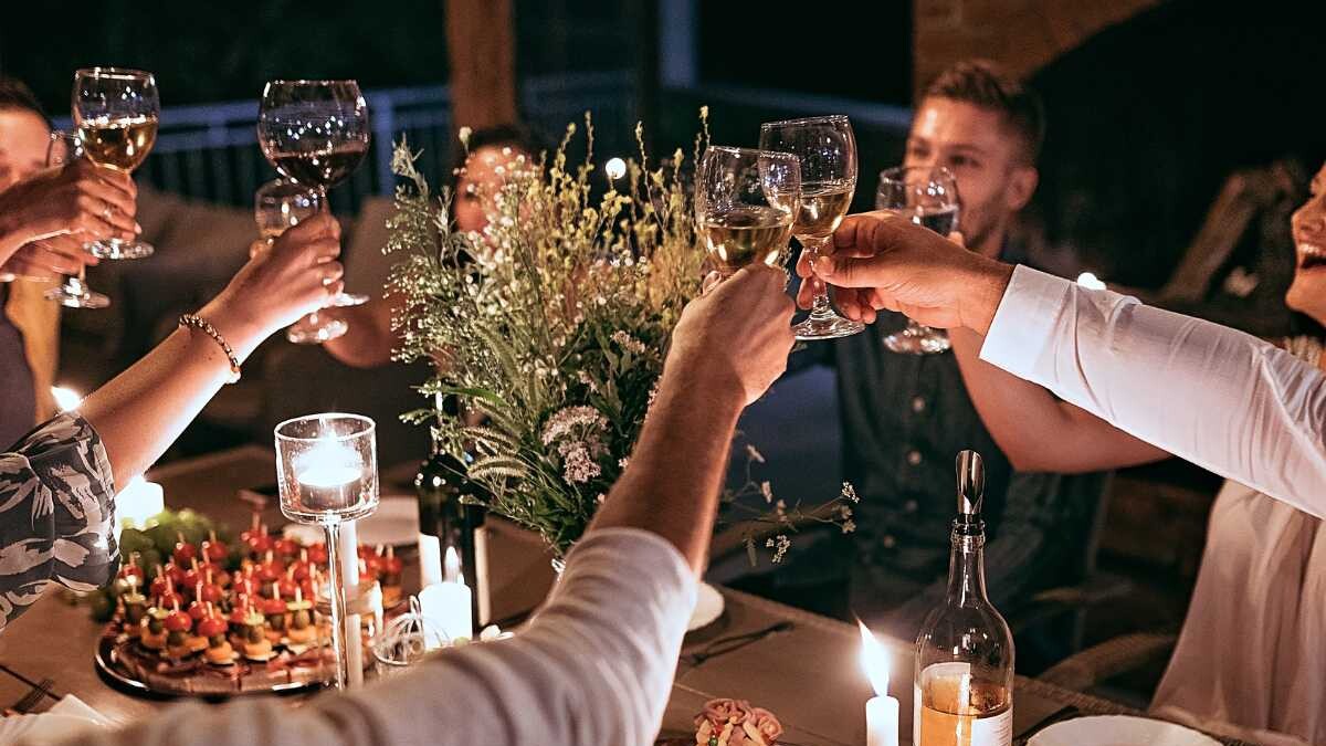 como organizar una cena familiar