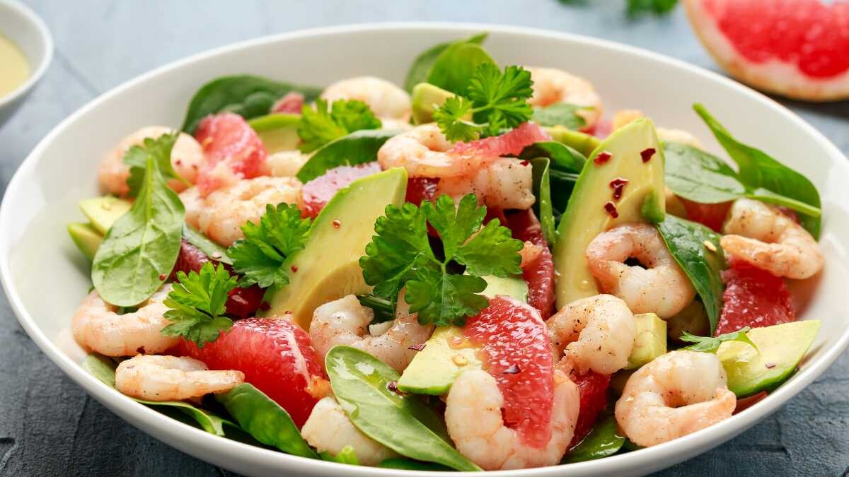 ensalada de langostinos recetas