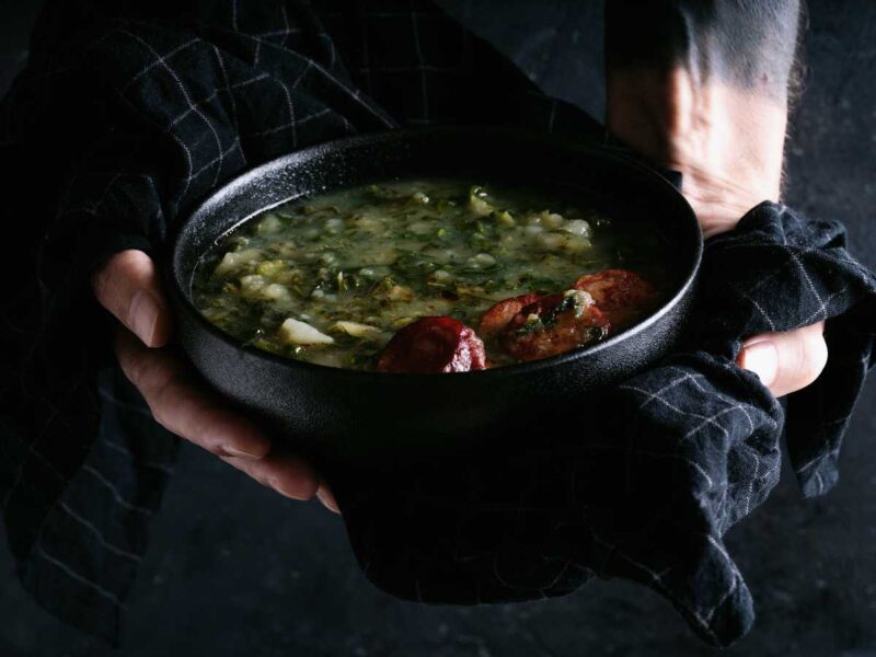 cómo hacer caldo verde portugués
