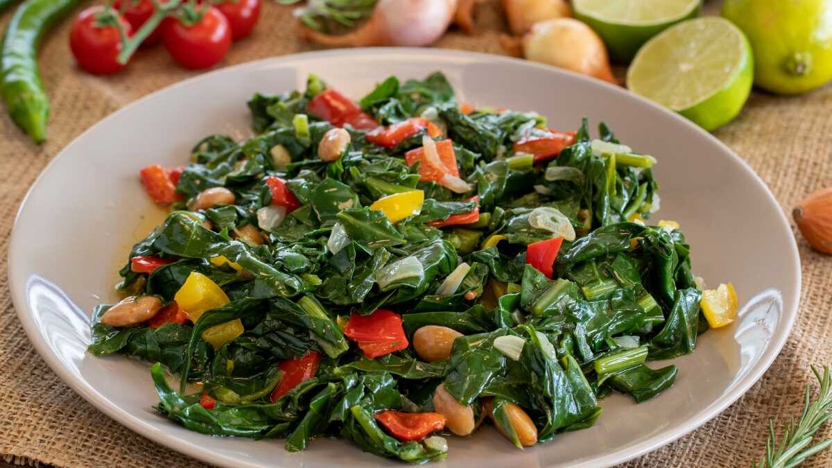 ensalada de acelgas receta