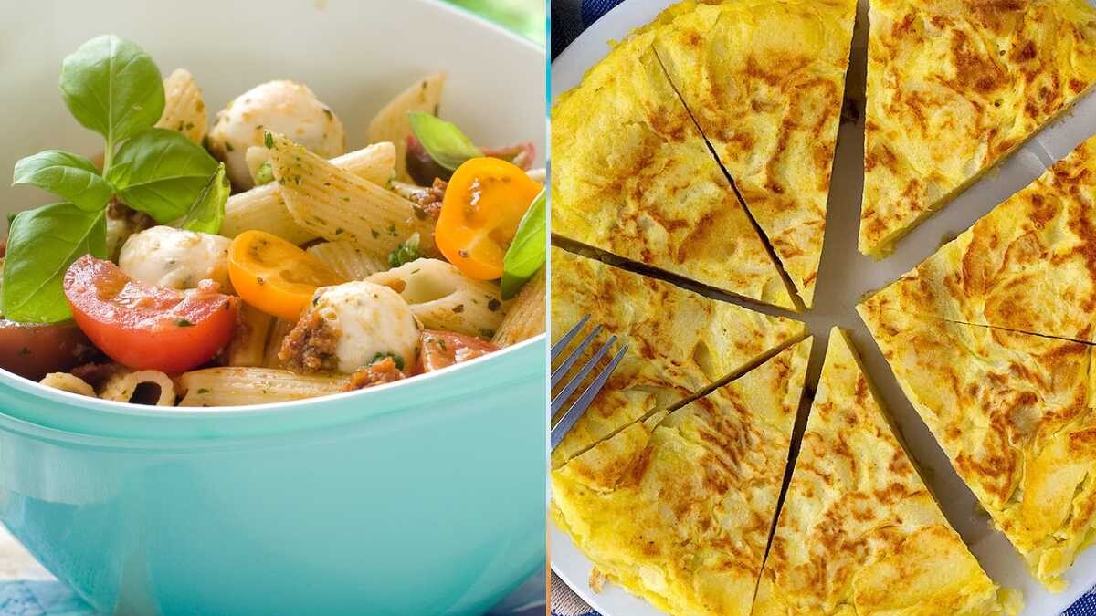 comidas para la playa