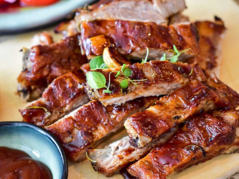 costillas marinadas picantes