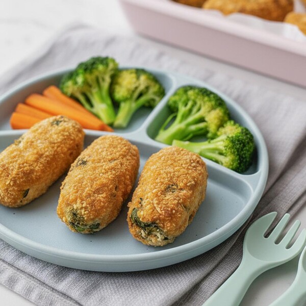 croquetas para bebés BLW