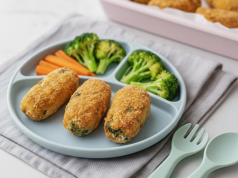 croquetas para bebés BLW