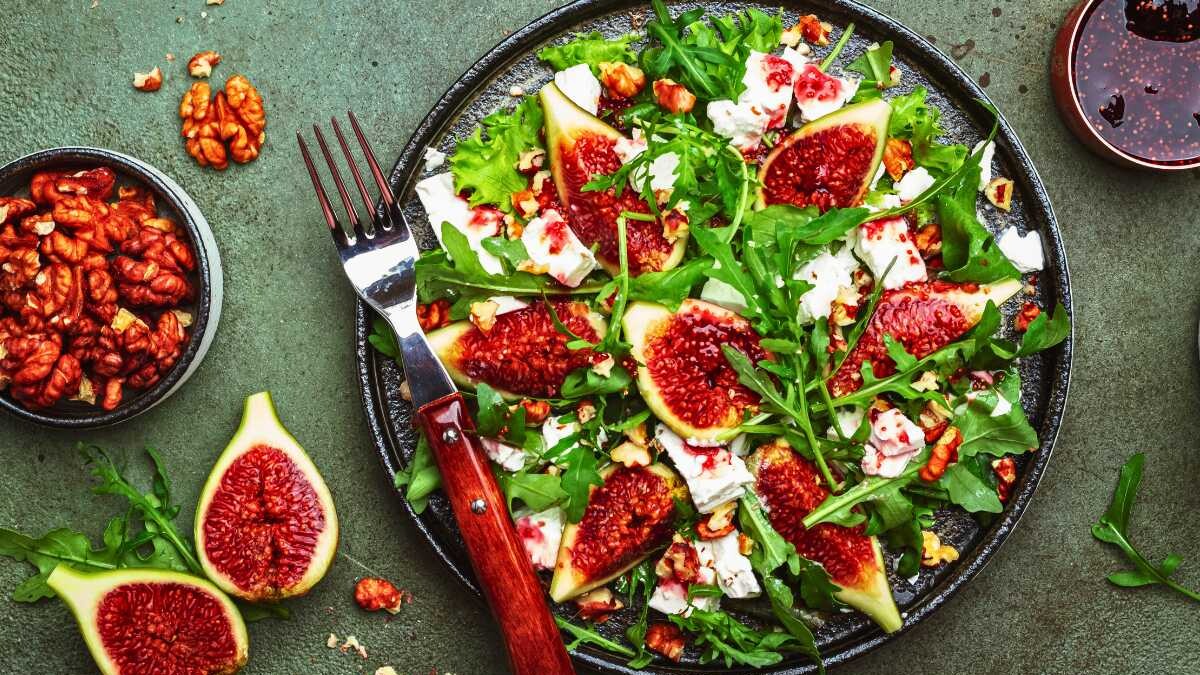 ensalada con higos