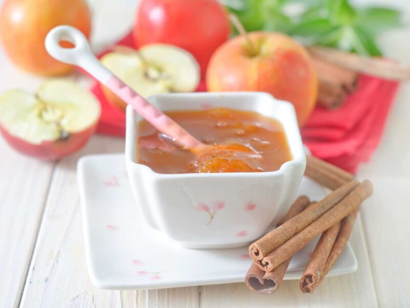 mermelada de manzana sin azucar