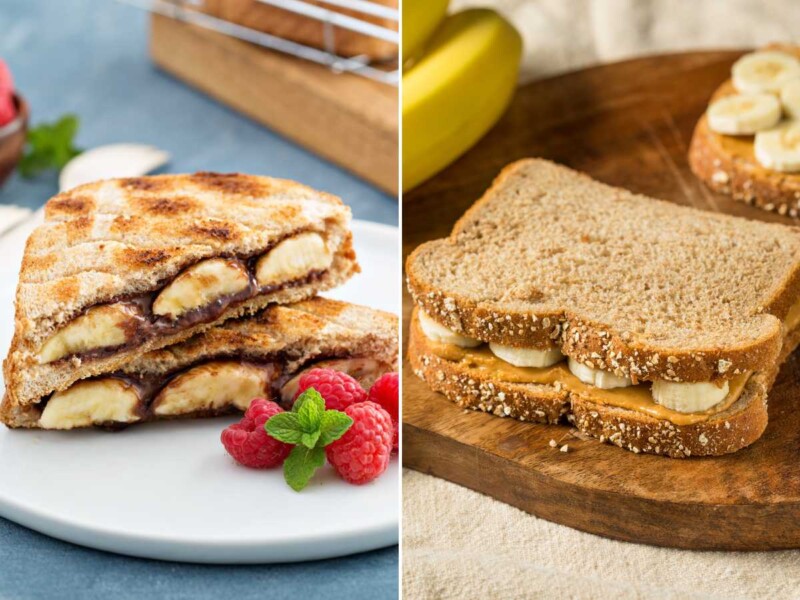 sándwich de crema de cacahuete receta