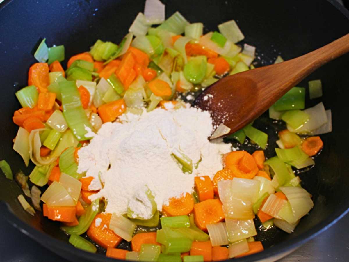 Crema de mejillones casera - Recetas de cocina casera fáciles zanahorias y puerros para crema - Crema de mejillones casera