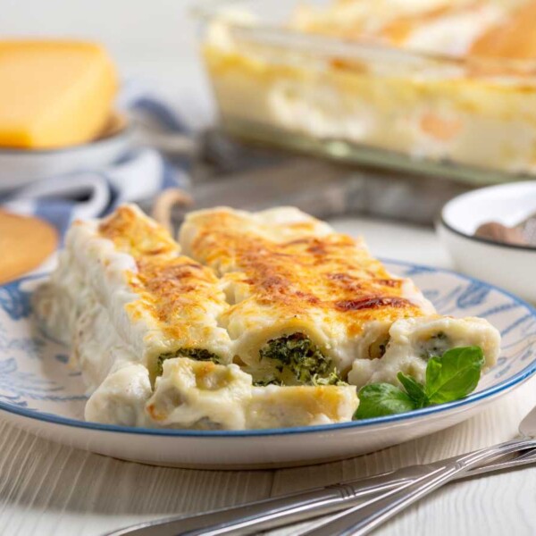 canelones de espinacas receta