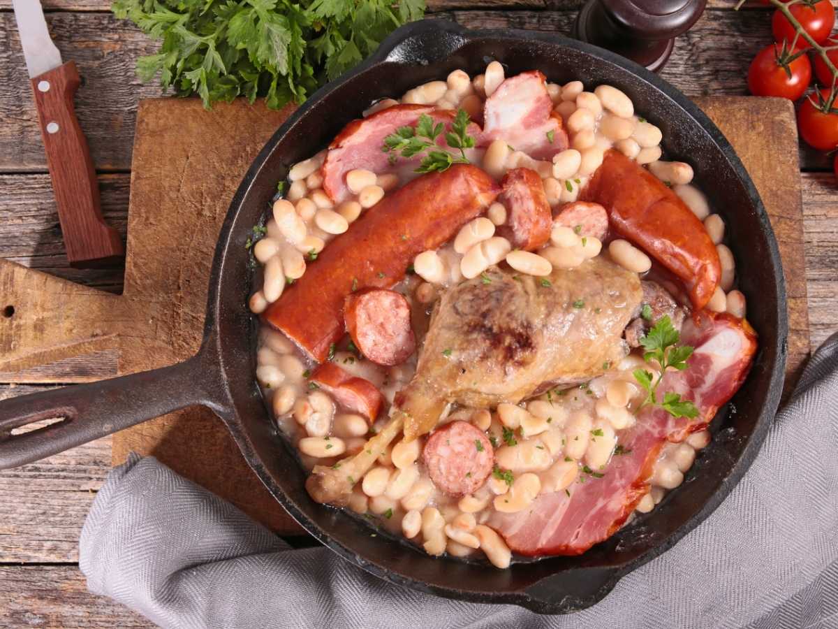 Cómo hacer cassoulet francés