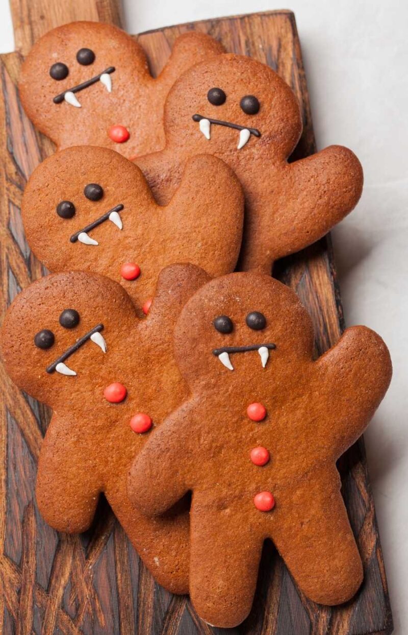 galletas de jengibre fáciles para halloween